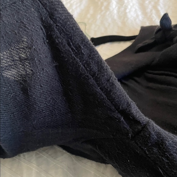 Free People Love Of My Life Midi Dress Black Large - Picture 8 of 9